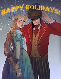 Happy Solstice And Great Holidays To You All I M Probaly Going To Be A Bit Busy In The Coming Days So Here S Some Caraval Book Happy Solstice Book Characters