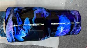 Thanks to all of you for my ten thousand. Alcohol Ink Swirls On A Black Base Tumbler Youtube