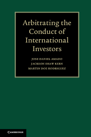 The firm is renowned for its expertise in the area of dispute resolution. Arbitrating The Conduct Of International Investors