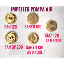 Hingga kini pengembangan teknologi shimizu adalah menghasilkan lebih dari 20 model pompa Impeller Pompa Air Kuningan Impeler National Panasonic Shimizu Shopee Indonesia
