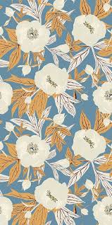 Decolorees Champs Boheme Floral Pattern Wallpaper Art Wallpaper Cute Wallpaper Backgrounds