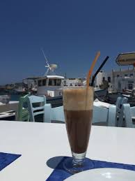 Fredo Cappuccino In Paros Greece Greek Recipes Alcoholic Drinks Greece