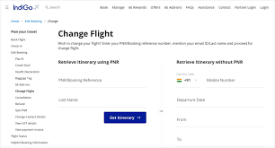 Change Your Flight In Easy Steps Indigo
