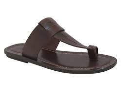 Davinci 3905 Men S Italian Push In Toe Leather Sandals Leather Slippers For Men Leather Slippers Leather Sandals