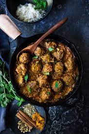 Lamb Meatballs With Indian Curry Sauce Feasting At Home Recipe Ground Lamb Recipes Lamb Meatballs Lamb Mince Recipes