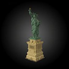 Architecture Lego 21042 Statue Liberty 3d Model Turbosquid 1419796