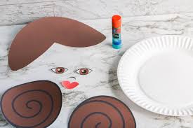 Download Easy Star Wars Craft Idea Princess Leia Paper Plate Craft