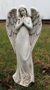 Outdoor Garden Decor Statues Photograph Praying Angel Stat Angel Statues Angel Garden Statues Garden Statues