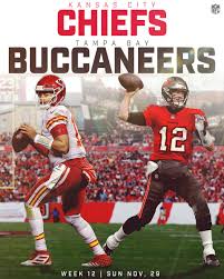 Ct as the kansas city chiefs face the tampa bay buccaneers in super. Nfl On Twitter Patrickmahomes Vs Tombrady Chiefs Vs Buccaneers Prepare The Cannons For Week 12