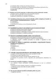 Subiecte oral examen aptitudini 2010 (variante la drept si fiscalitate). Subiecte Grile Contabilitatea Institutiilor Publice 174316 Graduo