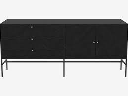 Luxe Anrichte Schwarz Gebeizter Eiche Bolia Com Anrichte Beizen Fischgratmuster