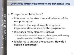 1.1 computer organization and architecture · computer architecture refers to those attributes of a system that have a direct impact on the logical execution of computer organization and architecture. Chapter 1 Introduction To Computer Organization Architecture Ppt Video Online Download
