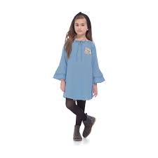 Vestido Jeans Hello Kitty Infantilita