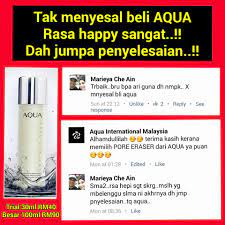 Aqua pore eraser merupakan toner pelbagai guna. Aqua International Malaysia Kami Di Aqua Tidak Memerlukan Testimoni Dan Maklumbalas Rekaan Dari Pelanggan2 Kami Ini Adalah 100 Original Feedback Pelanggan Yg Jujur Berpendapat Tentang Pore Eraser Dari Aqua Inilah Puncanya