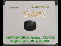 Growatt SPE 12000 ES 12kW 48VDC Off-Grid Hybrid Solar ...