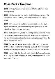 Rosa Parks Timeline And Quotes Rosa Parks Timeline Rosa Parks Rosa Parks Quotes