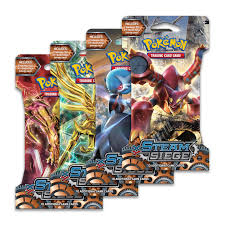 Shining fates (2/19), vivid voltage (11/13), champion's path (9/25), pokémon futsal promos 2020 (9/11). Pokemon Tcg Xy Steam Siege Sleeved Booster Pack 10 Cards Pokemon Center Canada Official Site