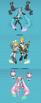 Hatsune Miku Collab Hatsune Miku Miku Hatsune