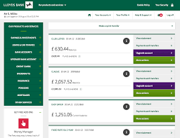 Bank statement shows your name your account number; Viewing Statements Online Internet Banking Lloyds Bank