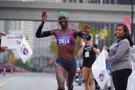 Seidel is the first american to medal in the women's marathon since deena kastor's bronze in 2004 and third ever. Detroit Marathon Joan Wins Women S Full Race
