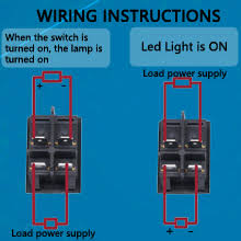 Positive switch wiring diagram for nissan models: Twidec 2pcs Rocker Switch Ac 10a 125v 6a 250v Dpst 4 Pins 2 Position On Off Red Led Light Illuminated Boat Rocker Switch Toggle Quality Assurance For 1 Years Kcd2 201n R Amazon Com Industrial Scientific