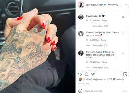 It was my nickname, bones, written just like the palprota bones. Kourtney Kardashian Confirms Her Romance With Travis Barker Goes Instagram Official