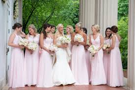 Southern Wedding Dusty Pink Bridesmaid Dresses Tight And Textured White Monoflorals At Piedmon Dusty Pink Bridesmaid Dresses Bridesmaid Dresses Bridal Party