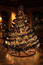 Pagesinterestrecipes from heavenvideoswine bottle christmas tree!!! 20 Christmas Trees That Went Beyond Their Call Of Duty Wine Bottle Christmas Tree Christmas Tree Design Christmas Wine Bottles
