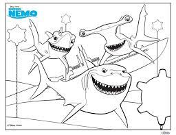 Mary gibbs, better known as boo, is the tritagonist of the 2001 disney•pixar animated film, monsters, inc. Jeusurinternet Bruce Finding Nemo Coloring Pages