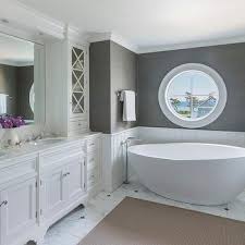 Maybe you would like to learn more about one of these? Bathrooms White Cabinets Gray Granite Countertops Design Ideas