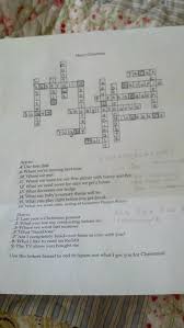 Crossword puzzles are hard to learn without a lot of practice. Iff My Boyfriend Made A Sweet And Sappy Crossword Puzzle I Had To Complete To Figure Out My Christmas Present Twoxchromosomes