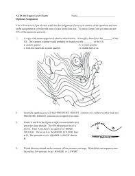 upper level charts assignment