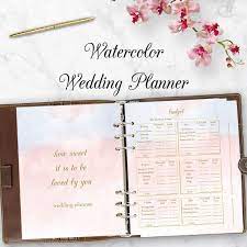 Wedding Planner Downloadable Wedding Planner Book Pdf Etsy Wedding Planner Book Wedding Planner Printables Wedding Planning Book