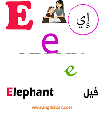 كتاب تعلم حروف اللغة الانجليزية مع طريقة الكتابة والنطق