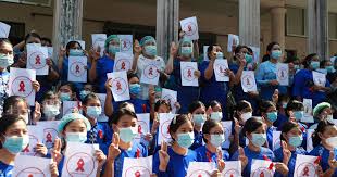 Military power grab deals killer blow to fledgling democracy. Students And Medics Lead Protests Against Myanmar S Military Dictatorship Days After Coup Cbs News