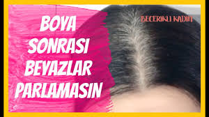 Beyazlaşma derecesi dediğimiz ağarmış ve ağarmamış saçların yüzde olarak miktarıdır. Beyaz Saclara Elveda Evde Sac Boyama Ve Beyazlari 100 Kapatma Youtube