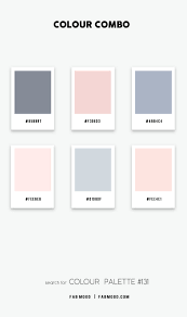 Blush pink color palette created by kimikoaiko that consists #f4efed,#f3e4da,#debab0,#b28173,#74493e colors. Blue Grey And Soft Pink Colour Scheme Colour Combo Fabmood