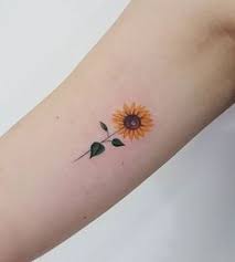 Image Result For Sunflower Tattoo Small Sunflower Tattoo Small Sunflower Tattoo Tattoos
