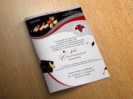Why make your own graduation programs? Graduation Program Covers On Behance