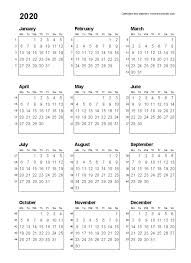 The Calendar Could Be A Highly Regarded Tool In The Era And Has Many Multitudinous Uses In 2020 Calendar Printables Printable Calendar 2020 Printable Calendar Template