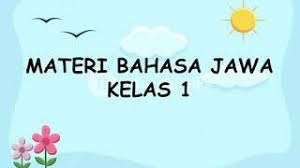 Semoga bisa menjadi bahan belajar untuk menambah wawasan dan latihan. Video Pembelajaran Bahasa Jawa Kelas 1 Materi Basa Krama Youtube