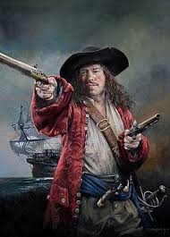 Black Bart Christmas Story Bartholomew Black Bart Roberts By Chris Collingwood Figure Painting Collingwood Bart