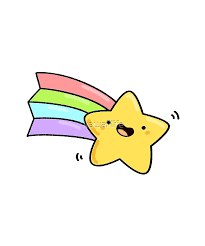 Kawaii Shooting Star Sticker By Kawaiilife In 2021 Cute Little Drawings Cute Cartoon Drawings Cute Disney Drawings