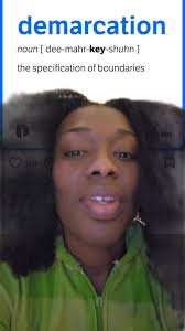 Word of the Day: Demarcation in English