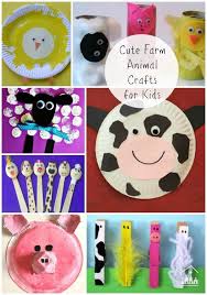 Farm Animal Arts And Crafts For Kids Animal Activities For Kids Farm Animal Crafts Paper Plate Crafts For Kids
