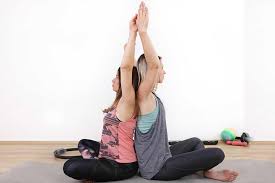 By engaging in couples yoga poses with your partner, you are accessing a whole new realm of benefits for both you as individuals and for your relationship together. Yoga Poses For Two People 14 Easy To Hard Partner Yoga Poses Fitsri