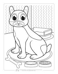 Both have provided services and companionship to humans for many centuries. Pets Coloring Pages For Kids Itsybitsyfun Com