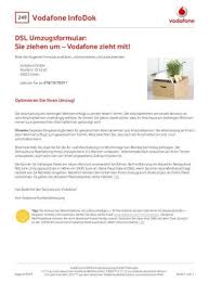 I will never ever be your customer again after. Vodafone Sonderkundigungsrecht Umzug Vorlage