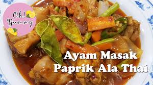 Semua terpulang pada anda.selain daripada isi dada ayam , masakan anda boleh lihat dan hasilkan di rumah. Paprik Ayam Thai Terlajak Sedap Youtube