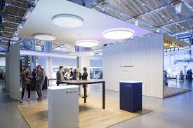 the opal circular luminaire ondaria at the zumtobel product presentations